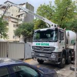 Заливане на фундамент на Многофамилна жилищна сграда - гр.Варна, ул."Доспат" № 7 и 9